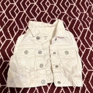 Baby gab denim vest